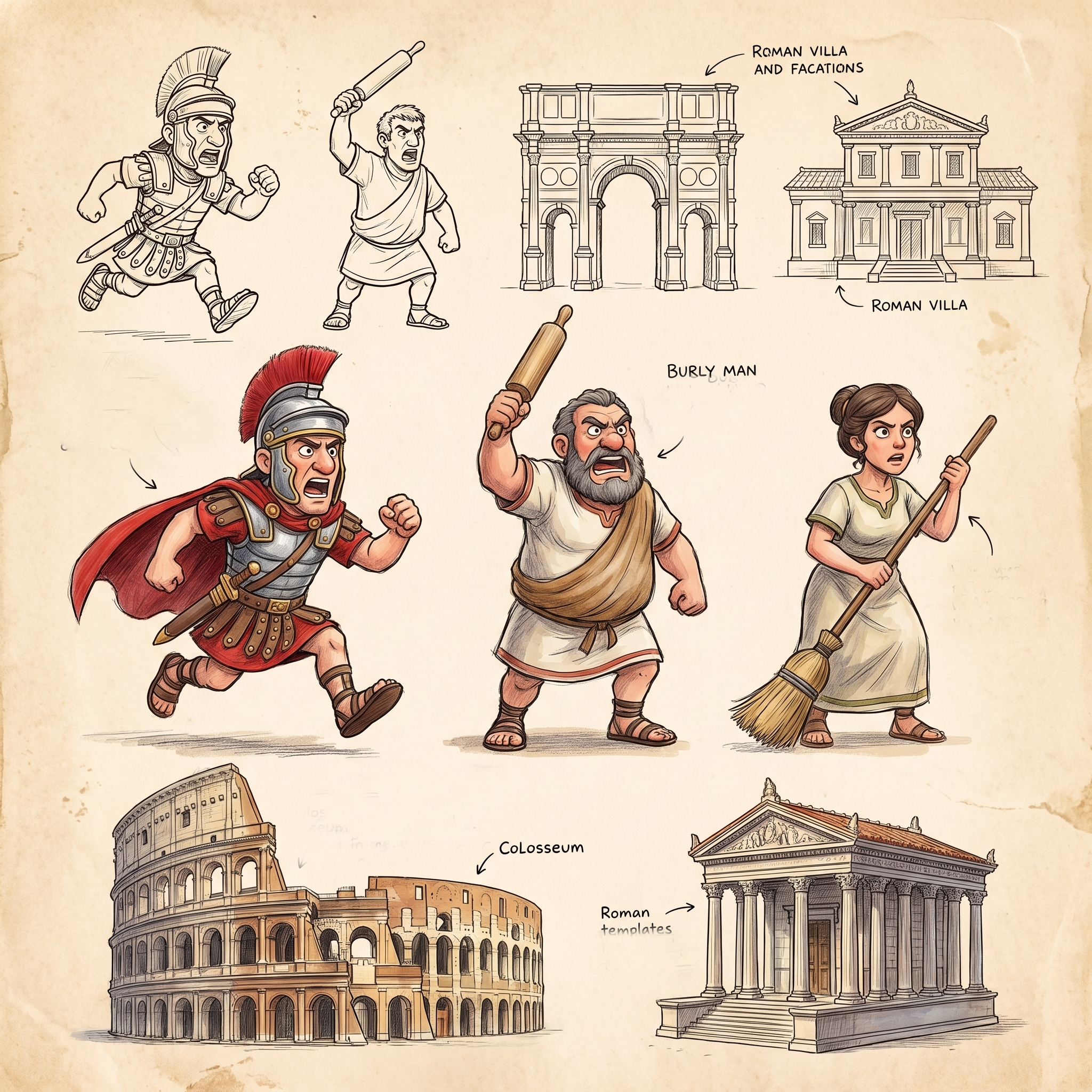 Empire of Rome concept art